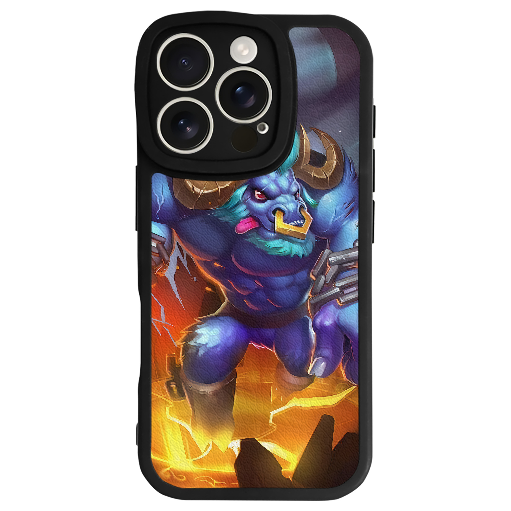 リーグ・オブ・レジェンド League of Legends LOL 【iPhone 16シリーズ対応】シリコンスマホケース（レザー調） 材質：シリコン